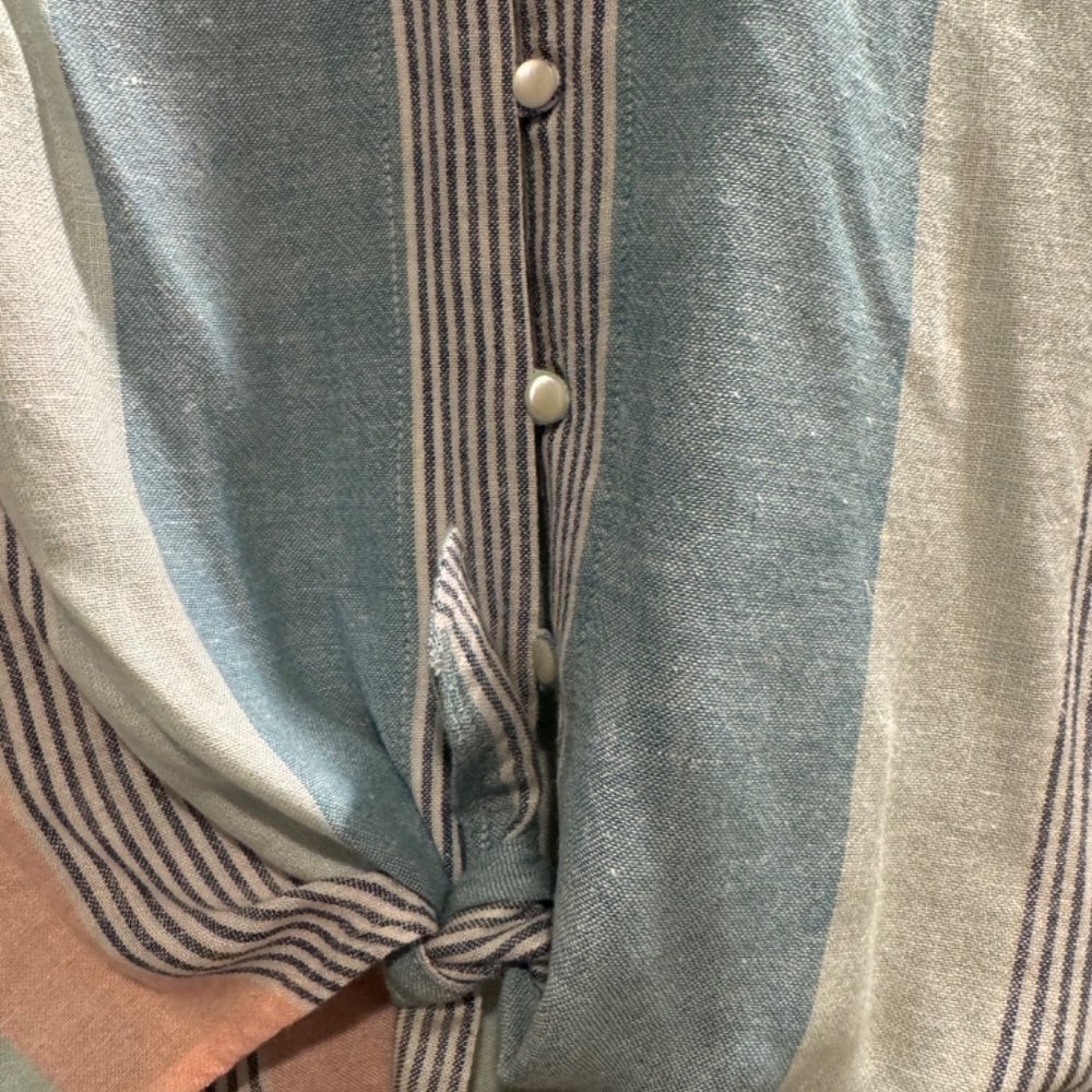 Rails Thea Tie Front Blouse - image 5